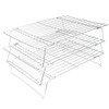 3‑Tier Cooling Rack Collapsible Folding Legs for Cookies Cakes Kitchen