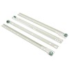 WAKI Slide Rail Bottom Roller Rail, 13.8 inches (350 mm),