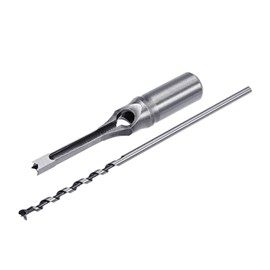 uxcell Square Hole Drill Bit 12.7mm(1/2") High Speed Steel Hollow Mortiser Auger for Woodworking Carpentry Mortise Tenon Machine