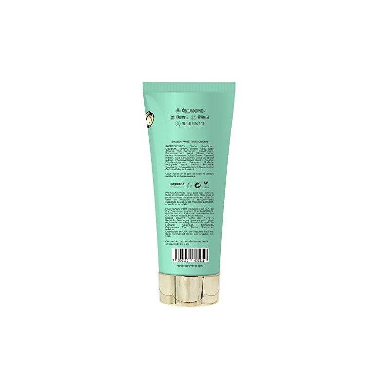 Yuya - Republic Cosmetics Emulsión Humectante Corporal "Vainilla Para el