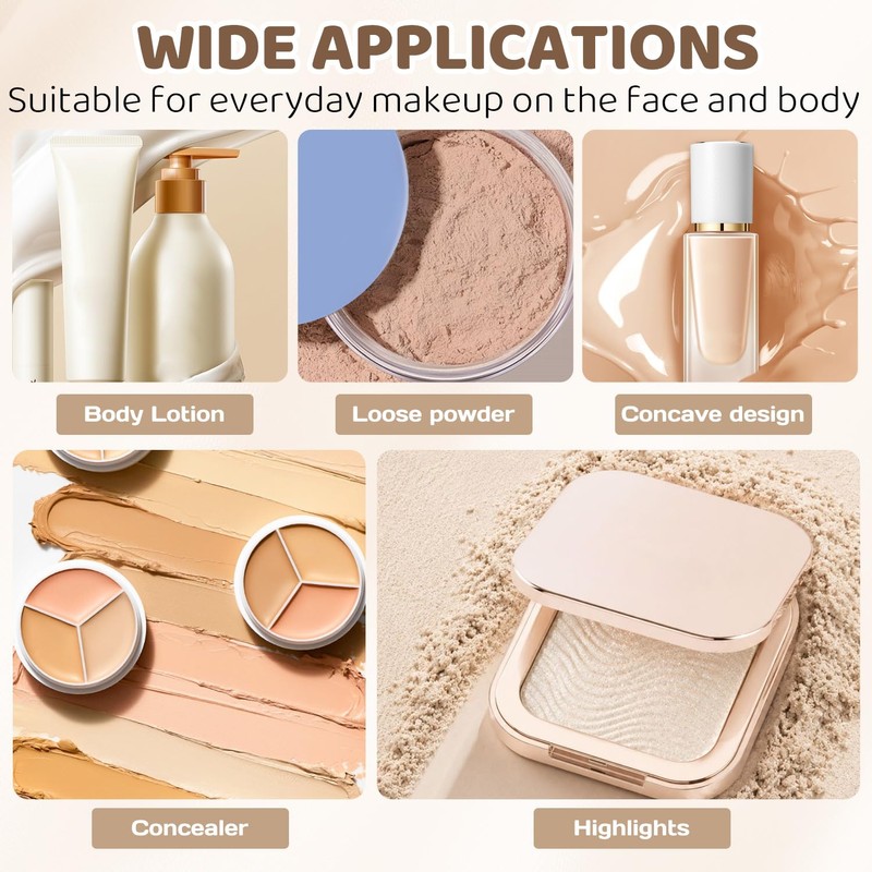 Self Tanning Brush, Streak-Free Body Makeup Brush for Tanning Lotion