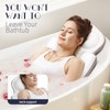 Full Body Bath Pillow for Tub, Thick Bathtub Cushion Mat