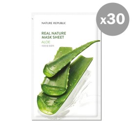 Nature Republic [Nature Republic]Real Nature Mask Sheet Aloe (30ea)
