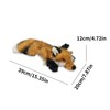 ALL FOR PAWS Fox Dog Toy with Squeaker, 10-inch/ 25