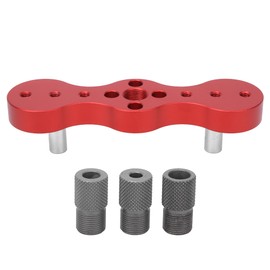 Woodworking Dowel Drill Guide

Jig Positioner Aluminum Alloy 6/8/10mm Hole Opener ToolRed