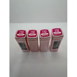 Maybelline New York 4 Pack MAYBELLINE Color Sensational Shine Compulsion Lipstick 110 Risky Berry