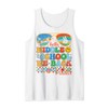 Groovy Hello Middle School We Back Sunglass Teacher Girls Tank