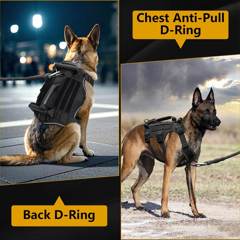 Dog Harness for Medium Large Dogs, Dog Harness No Pull