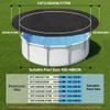 15Ft Pool Cover for Frame Above Ground Pools, Round Pool