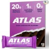 Atlas Protein Bar 20g Protein 1g Sugar Gluten Free Dark