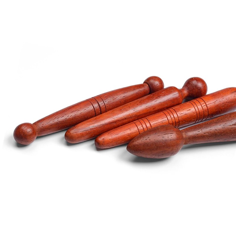 Alnicov Wooden Trigger Point Massage Stick Set