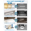 HIBOITEC 65 LED Motion Sensor Lights Indoor, Dimmable Under Cabinet