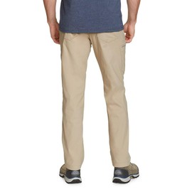 Eddie Bauer Men's Athletic Fit Rainier Pants, Light Khaki, 34W x 30L