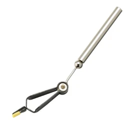 TIEMCO Fly Tying TMC Spinning Hackle Pliers Short, Black