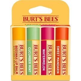 Burt's Bees Kit Freshly Picked Lip Balm 4 unidades