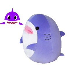 TONGSONG 33cm Soft Purple Shark Plush Hugging Pillow Cute Shark Stuffed Animal Plushies Shark Doll Toy Kids Stuffed Animals Shark Plush Toys for Birthday, Valentine¡­