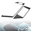 2pcs GPS Navigator Panel Frame,GPS Navigator Panel Cover Trim Replacement