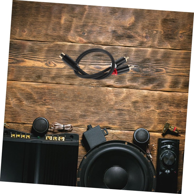 CHILDWEET RCA Audio Splitter Cable Y Adapter with Gold Plated
