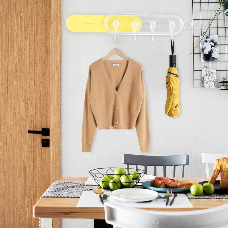 Naapesi 1 Pcs Suction Cup Hook - Plastic Kitchen Hook