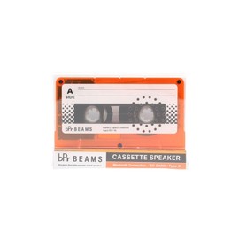 bPr BEAMS Mobile Case Cover Cassette Tape Bluetooth Speaker, ORANGE_SKELETON