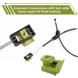Huoptl New Automatic Transmission Shift Linkage Cable Clip Repair Kit Fix Bushing 14908 for Ford F350 Super Duty 1999-2004, 2006, 2007, Replace 4R3Z-7E395-AA|5C2Z-7E395-AA|5C3Z-7E395-C
