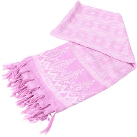 GURU SHOP Bali Batik Sarong, Wall Hanging, Wrap Skirt, Sarong Dress, Beach Cloth, Men/Women, Blue, Synthetic, Size: One Size, Diamond/Fuchsia