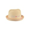 Sterntaler Girls' Straw Hat Cat Hat, sand
