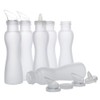 G.E.T. SDB-32-PC-6 32 oz. Clear Salad Dressing Bottles with (24)