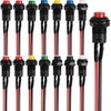 RUNCCI-YUN 14pcs 12mm Momentary Push Button Switch, SPST ON/Off, momentary