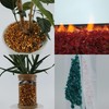 TWINKLING High Luster Fire Glass Gravel Stone Glitter,Broken Glass,Fire Gems