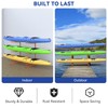 SUNSHINE FARMRE Kayak Storage Rack Adjustable Freestanding Kayak Stand for