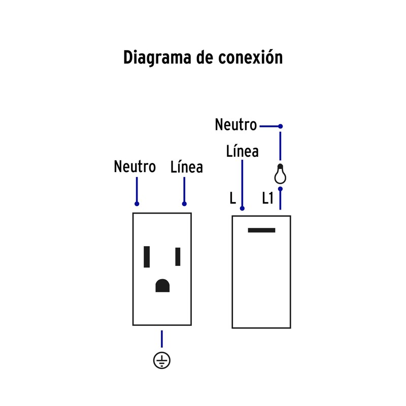 Volteck PA-APCO-L3N, Placa armada negra 1 interruptor sencillo y 2