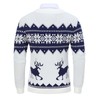 TURETRENDY Mens Ugly Christmas Sweaters Snowflakes Holiday Reindeer Printed Shawl
