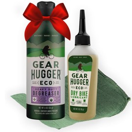 Gear Hugger Bike Bundle - Dry Lube and Degreaser (2 Pack) - Eco-Friendly & Long-Lasting Bike Chain Cleaner – Plant-Based Bike Lubricant, No Petroleum, No PTFE