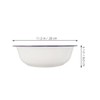 Healeved Enamel Wash Basin 28cm Large Enamel Mixing Bowl Face