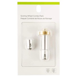 Assorted 2 Piece,Scoring Wheel Combo Pack Maker Tool for Cricut Maker Cutting Machine | Suitable for Creating Tags/Gift boxes/3D Home Decor