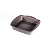 Pyrex asimetriA Metal Easy-Grip Square Roaster 24x24 cm, Carbon Steel,