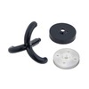 Gedotec Swivel Hook Triple Hat Hook Plastic RAL7016 Anthracite |