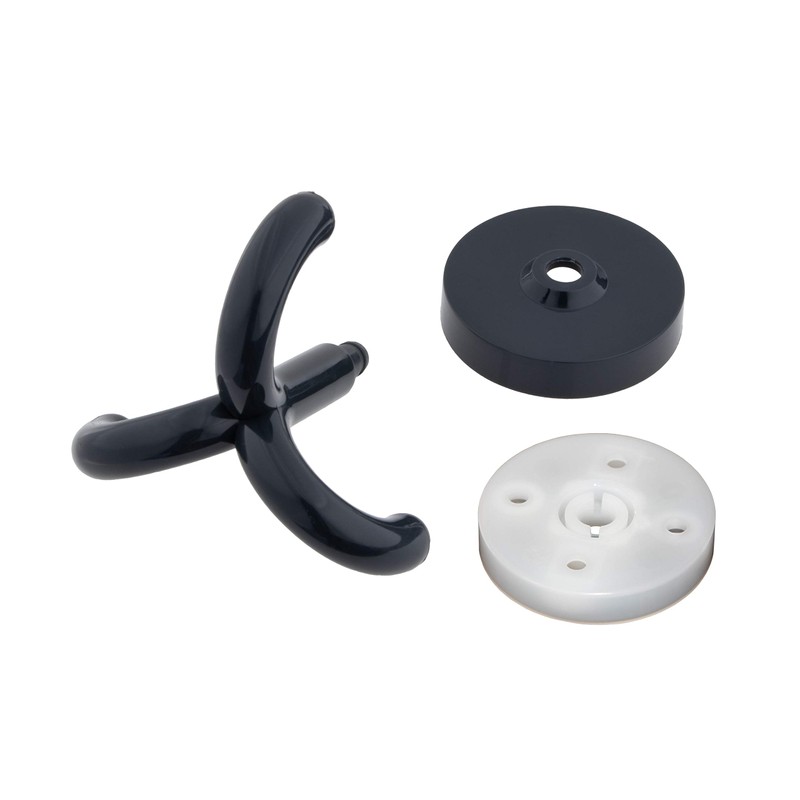 Gedotec Swivel Hook Triple Hat Hook Plastic RAL7016 Anthracite |