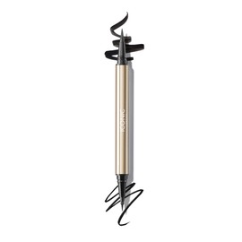 ICONIC LONDON Enrich and Elevate Eyeliner | Dual Ended Liquid Eyeliner, Long Lasting, Seamless Finish (Black)