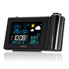 Kienzle Wireless Weather Station with Projection, Colour Display, Outdoor Sensor,