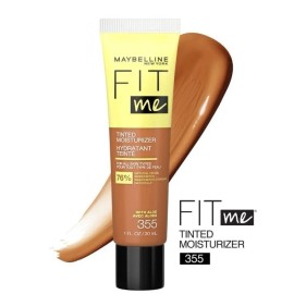 Maybelline Fit Me Tinted Moisturizer, Natural Coverage, Face Makeup, #355, 1 fl.