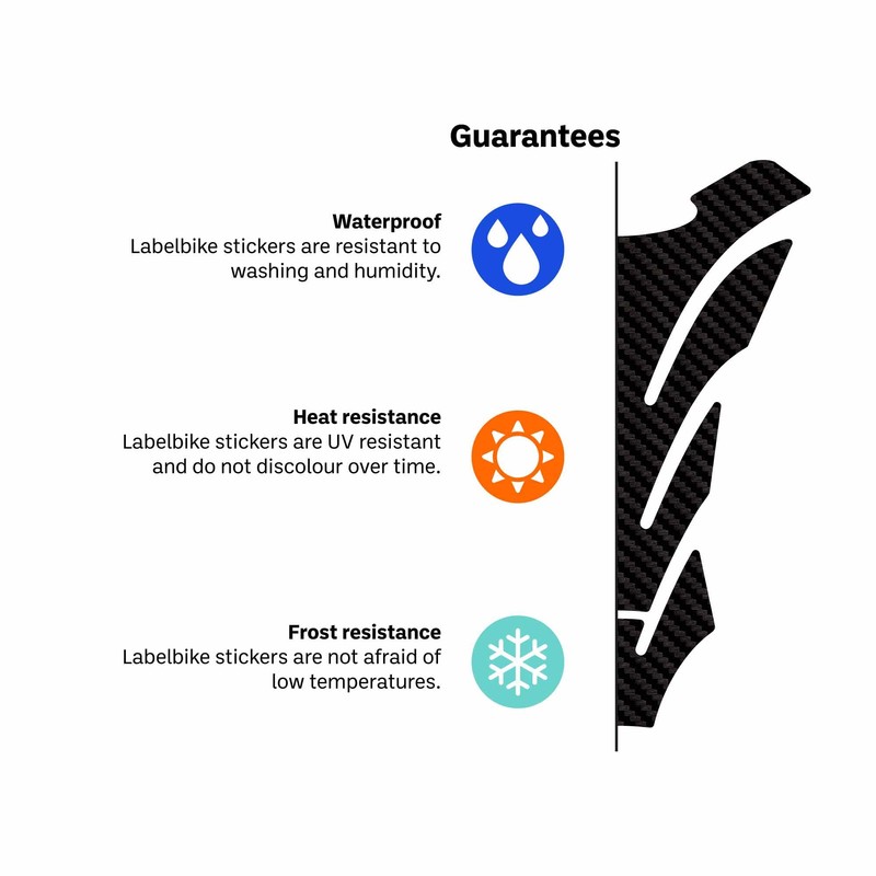 labelbike - Motorcycle Wheel Rim Sticker Strips Compatible with KTM