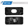 Zsanhua 2 Pieces Low Profile in-Line Torpedo Switch, 2A 250V
