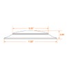 LEDVANCE 16W LED Light Disk, 5 CCT 2700/3000/3500/4000/5000K, Dimmable, 1200