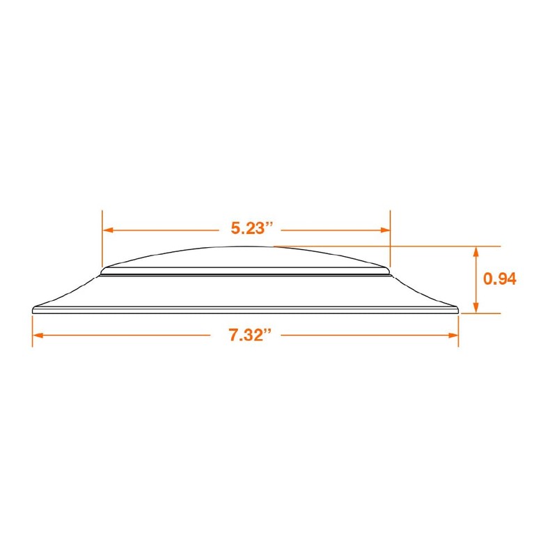 LEDVANCE 16W LED Light Disk, 5 CCT 2700/3000/3500/4000/5000K, Dimmable, 1200