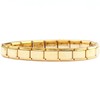 Goldtone Shiny Starter Bracelet for Italian Charms (18 Links)