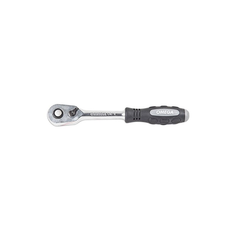 Omega Mechanix M0380 Ratchet Handle 3/8 Drive Socket, 45 teeth