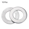 sourcing map 60mm x 33mm x 3mm Carbon Steel Flat