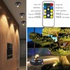 RAHAN Wireless LED Spotlight, 2Pack Battery Powered Picture Lights Puck
